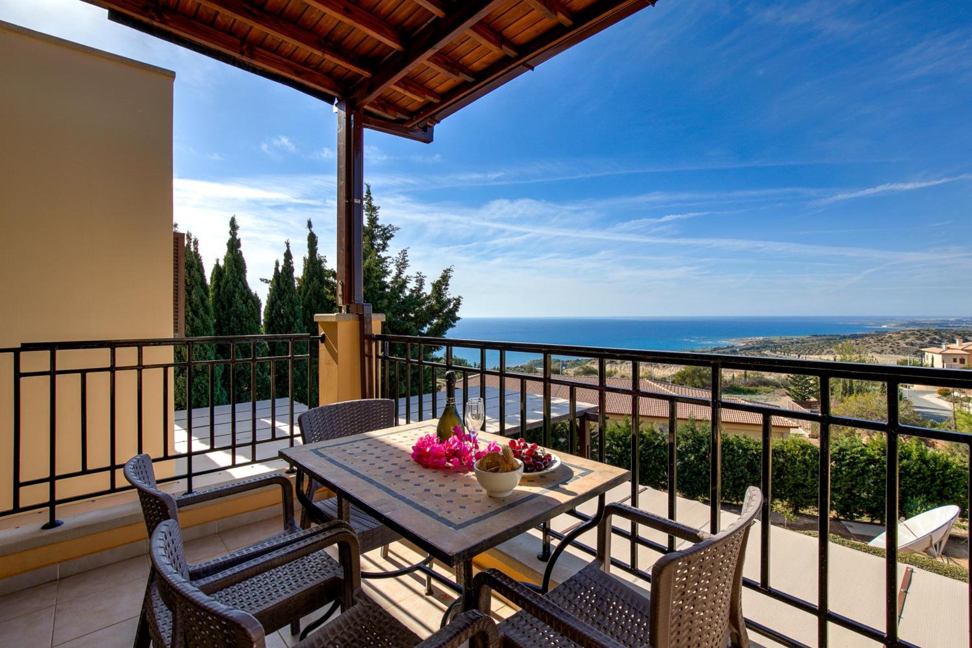 קוקליה 1 Bedroom Apartment Pyrgos With Beautiful Sea And Sunset Views, Aphrodite Hills Resort מראה חיצוני תמונה