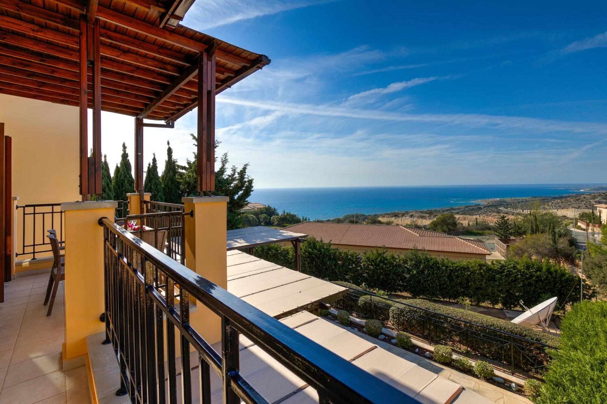 קוקליה 1 Bedroom Apartment Pyrgos With Beautiful Sea And Sunset Views, Aphrodite Hills Resort מראה חיצוני תמונה
